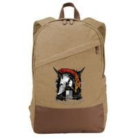 Epic Usa Molon Labe Come And Take Them Spartan 2nd Amendment Cotton Canvas Backpack