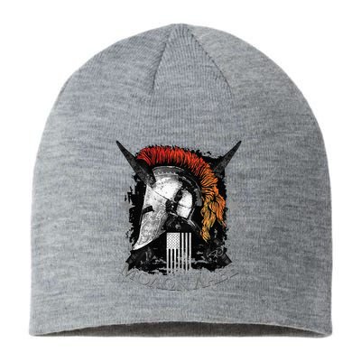 Epic Usa Molon Labe Come And Take Them Spartan 2nd Amendment Sustainable Beanie