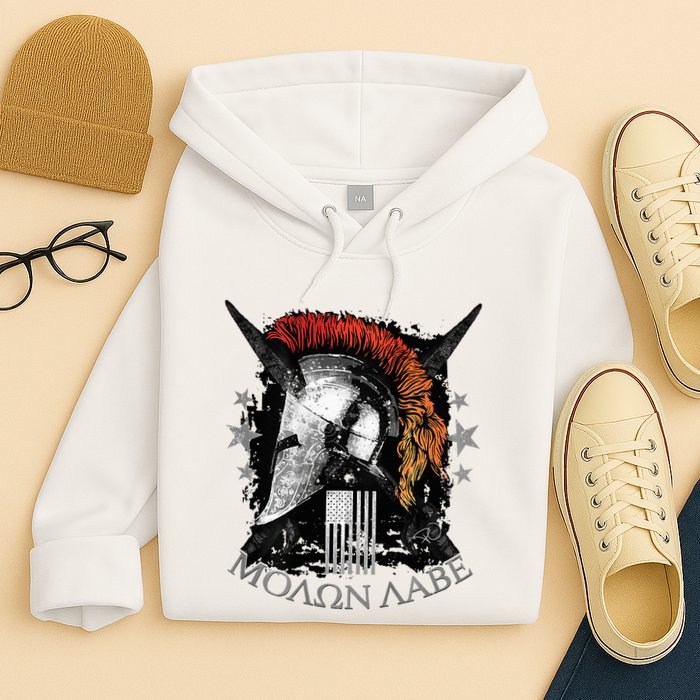 Epic Usa Molon Labe Come And Take Them Spartan 2nd Amendment Hoodie