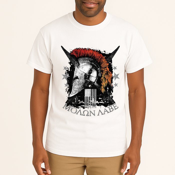 Epic Usa Molon Labe Come And Take Them Spartan 2nd Amendment Tall T-Shirt