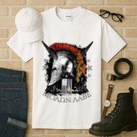 Epic Usa Molon Labe Come And Take Them Spartan 2nd Amendment Tall T-Shirt