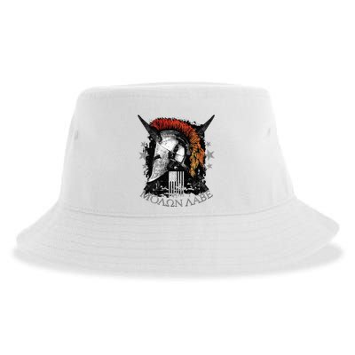 Epic Usa Molon Labe Come And Take Them Spartan 2nd Amendment Sustainable Bucket Hat