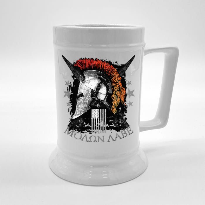 Epic Usa Molon Labe Come And Take Them Spartan 2nd Amendment Beer Stein