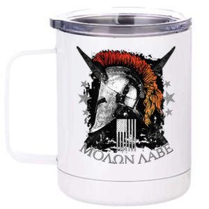 Epic Usa Molon Labe Come And Take Them Spartan 2nd Amendment 12 oz Stainless Steel Tumbler Cup