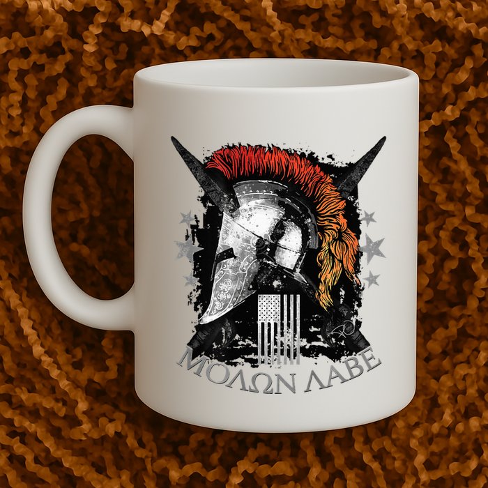 Epic Usa Molon Labe Come And Take Them Spartan 2nd Amendment Mug