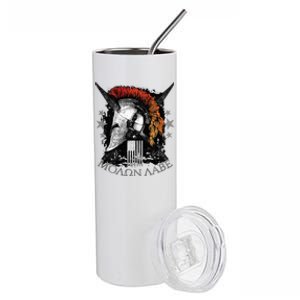 Epic Usa Molon Labe Come And Take Them Spartan 2nd Amendment Stainless Steel Tumbler