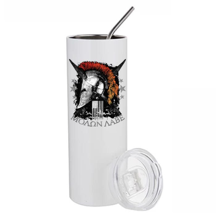 Epic Usa Molon Labe Come And Take Them Spartan 2nd Amendment Stainless Steel Tumbler