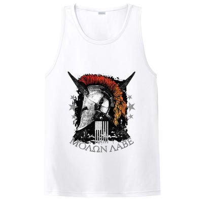 Epic Usa Molon Labe Come And Take Them Spartan 2nd Amendment PosiCharge Competitor Tank