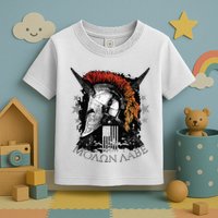 Epic Usa Molon Labe Come And Take Them Spartan 2nd Amendment Toddler T-Shirt