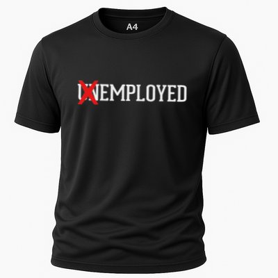 Employed Unemployed New Jobfirst Job Gift Performance Shirt