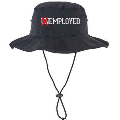 Employed Unemployed New Jobfirst Job Gift Bucket Hat