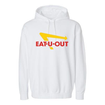 Eat U Out Garment-Dyed Fleece Hoodie