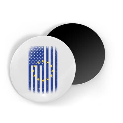 Vintage European Flag Magnet