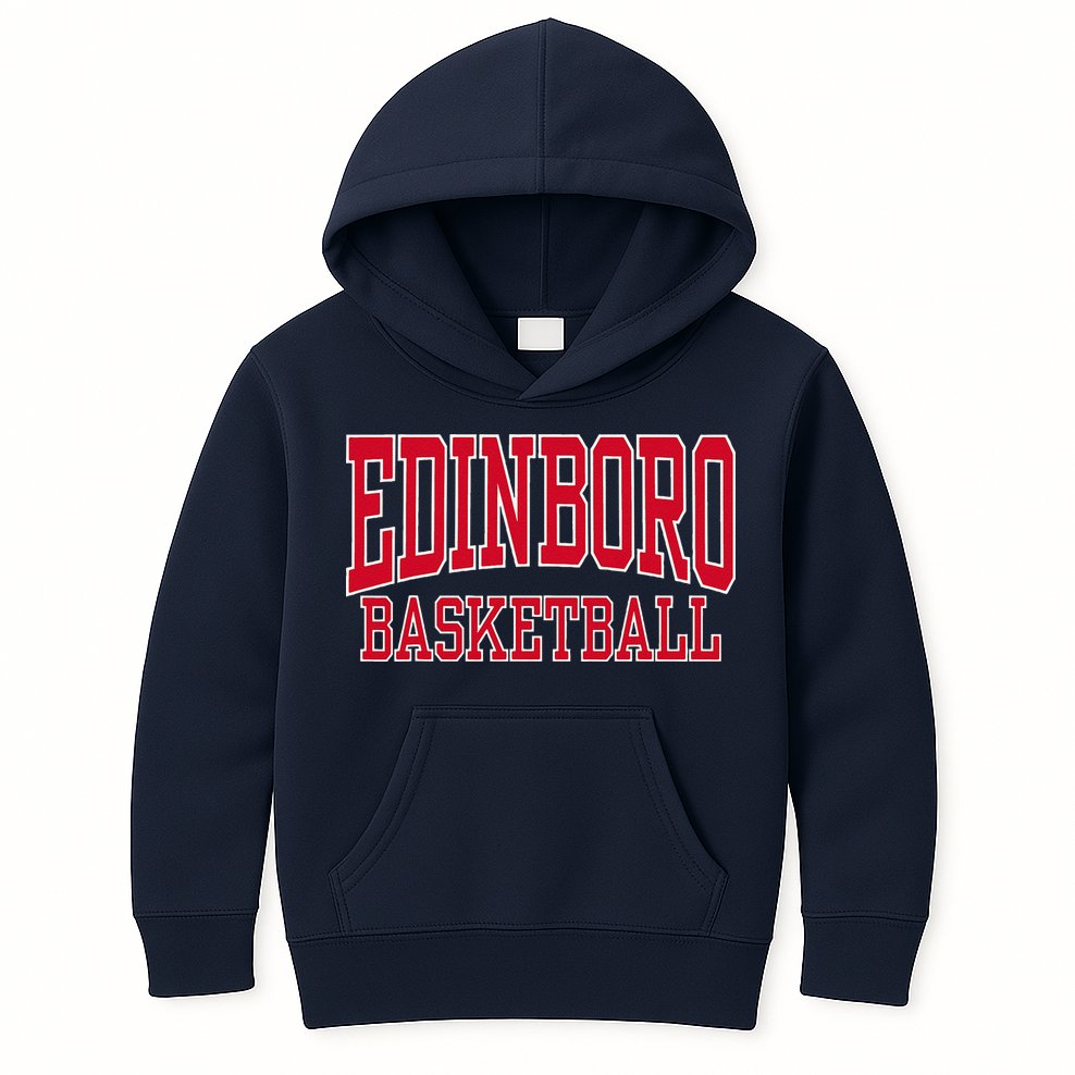Edinboro University Pennsylvania Basketball 01 Kids Hoodie