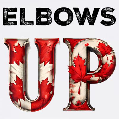Elbows Up Proud Canadians Against Tariffs T-Shirt