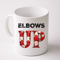 Elbows Up Proud Canadians Against Tariffs Mug