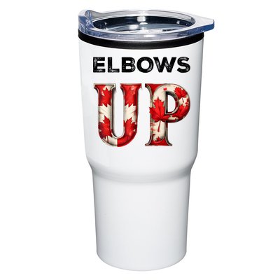 Elbows Up Proud Canadians Against Tariffs Tumbler