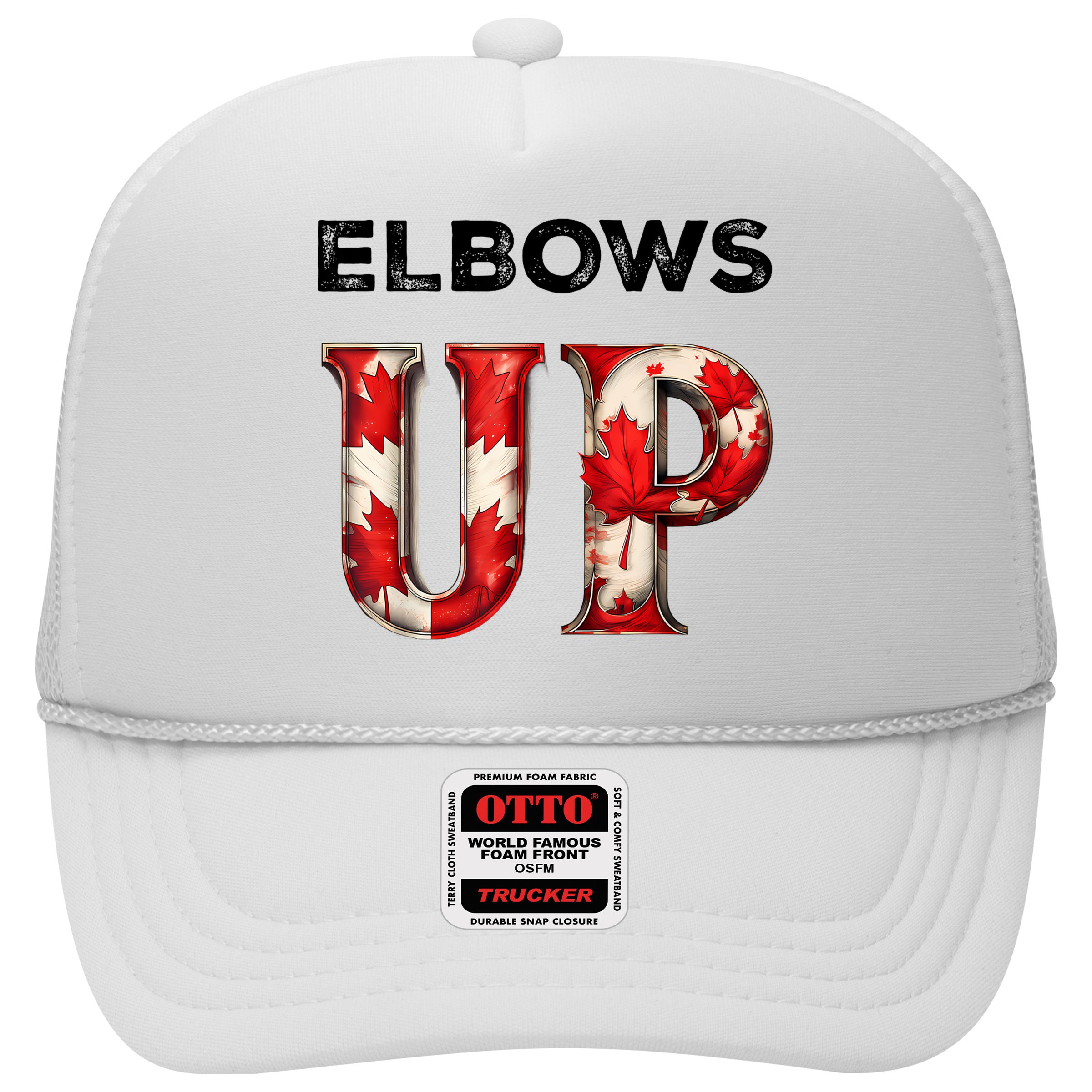 Elbows Up Proud Canadians Against Tariffs Hat