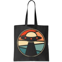 Extraterrestrial Ufo Saucer Spaceship Vintage Alien Tote Bag