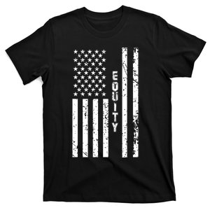 Equity United States Patriotic American Flag T-Shirt