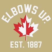 Elbows Up Strong Canada Est 1867 Proud Canadian Cooling Performance Crew T-Shirt
