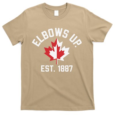 Elbows Up Strong Canada Est 1867 Proud Canadian T-Shirt