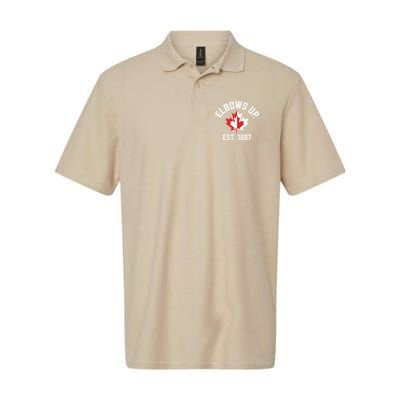 Elbows Up Strong Canada Est 1867 Proud Canadian Polo