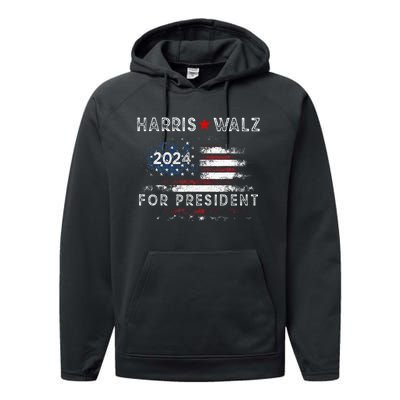 Election Usa Waltz Performance Fleece Hoodie