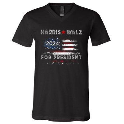 Election Usa Waltz V-Neck T-Shirt