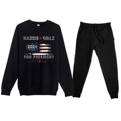 Election Usa Waltz Premium Crewneck Sweatsuit Set