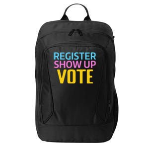 Election Voters 2024 Register Show Up Vote City Backpack