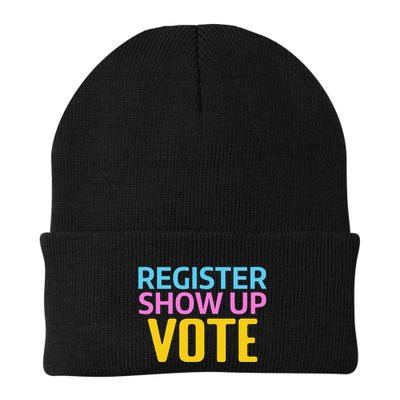 Election Voters 2024 Register Show Up Vote Beanie