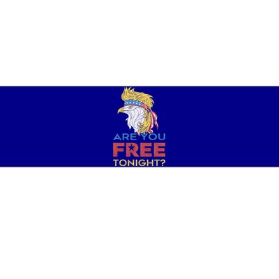 Eagle Vintage 4th Of July You Free Tonight Cool Gift Bumper Sticker