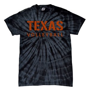 Exas Volleyball Block Style Tie-Dye T-Shirt