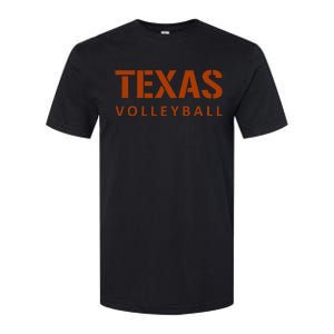 Exas Volleyball Block Style Softstyle CVC T-Shirt