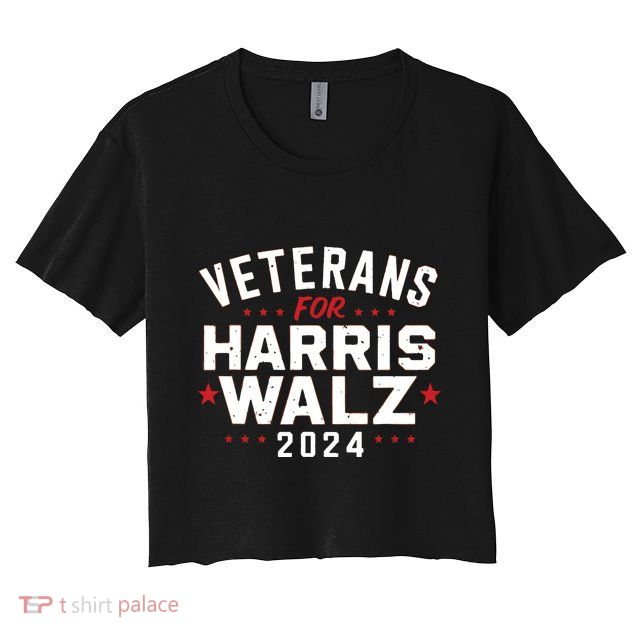 Election Vote Blue Democrat Crop Top