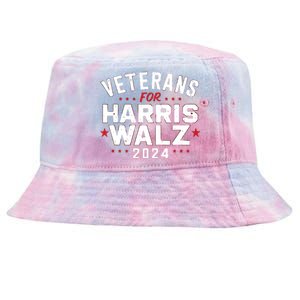 Election Vote Blue Democrat Tie-Dyed Bucket Hat