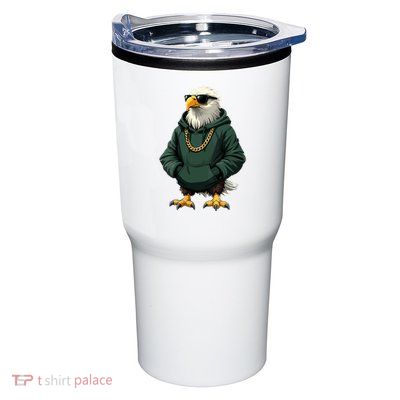 Eagle Vintage Cool Bird In Sunglasses Tumbler
