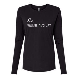 Ew Valentine's Day Gift Womens Cotton Relaxed Long Sleeve T-Shirt