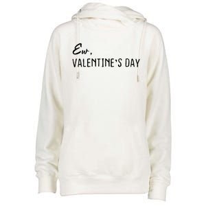 Ew Valentine's Day Gift Womens Funnel Neck Pullover Hood