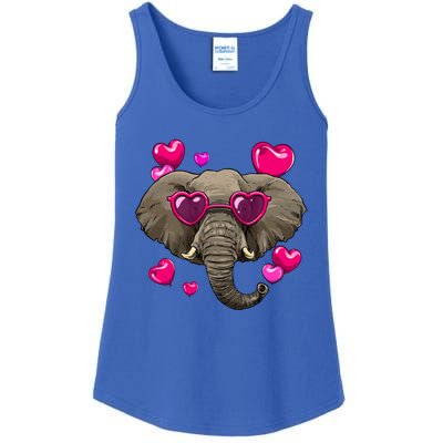 Elephant Valentines Day Zoo Safari Keeper Animal Wildlife Gift Ladies Essential Tank