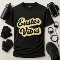 Easter Vibes Easter Mood Party Retro Performance Shirt