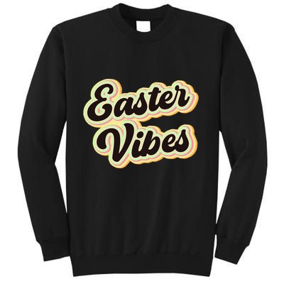 Easter Vibes Easter Mood Party Retro Sweatshirt