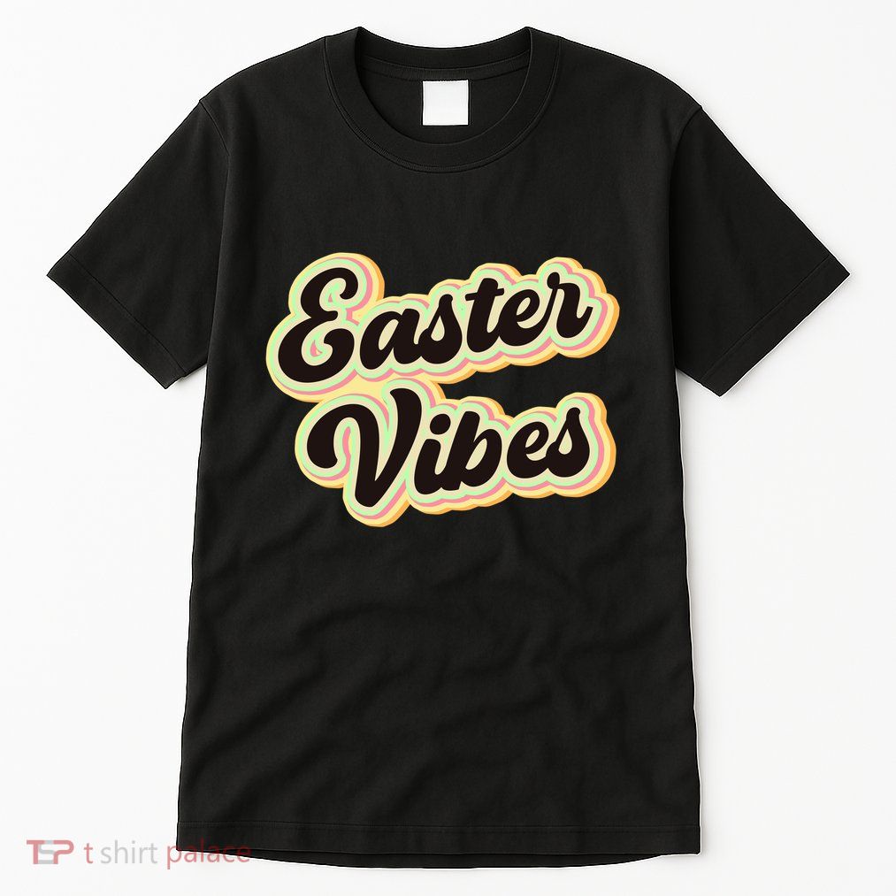 Easter Vibes Easter Mood Party Retro Tall T-Shirt