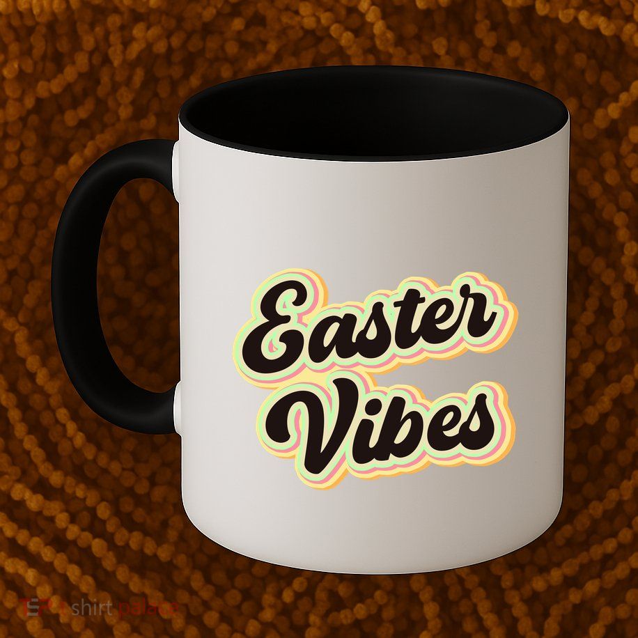 Easter Vibes Easter Mood Party Retro Mug