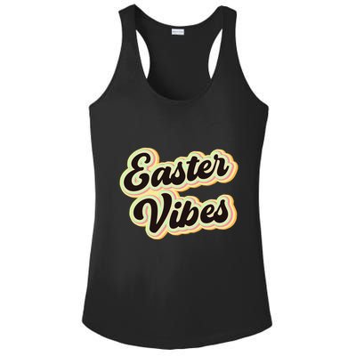 Easter Vibes Easter Mood Party Retro Ladies PosiCharge Competitor Racerback Tank