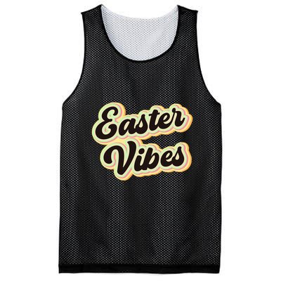 Easter Vibes Easter Mood Party Retro Mesh Reversible Basketball Jersey Tank