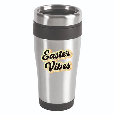 Easter Vibes Easter Mood Party Retro 16oz Travel Tumbler