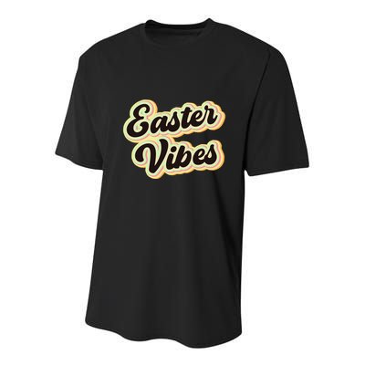Easter Vibes Easter Mood Party Retro Youth Performance Sprint T-Shirt