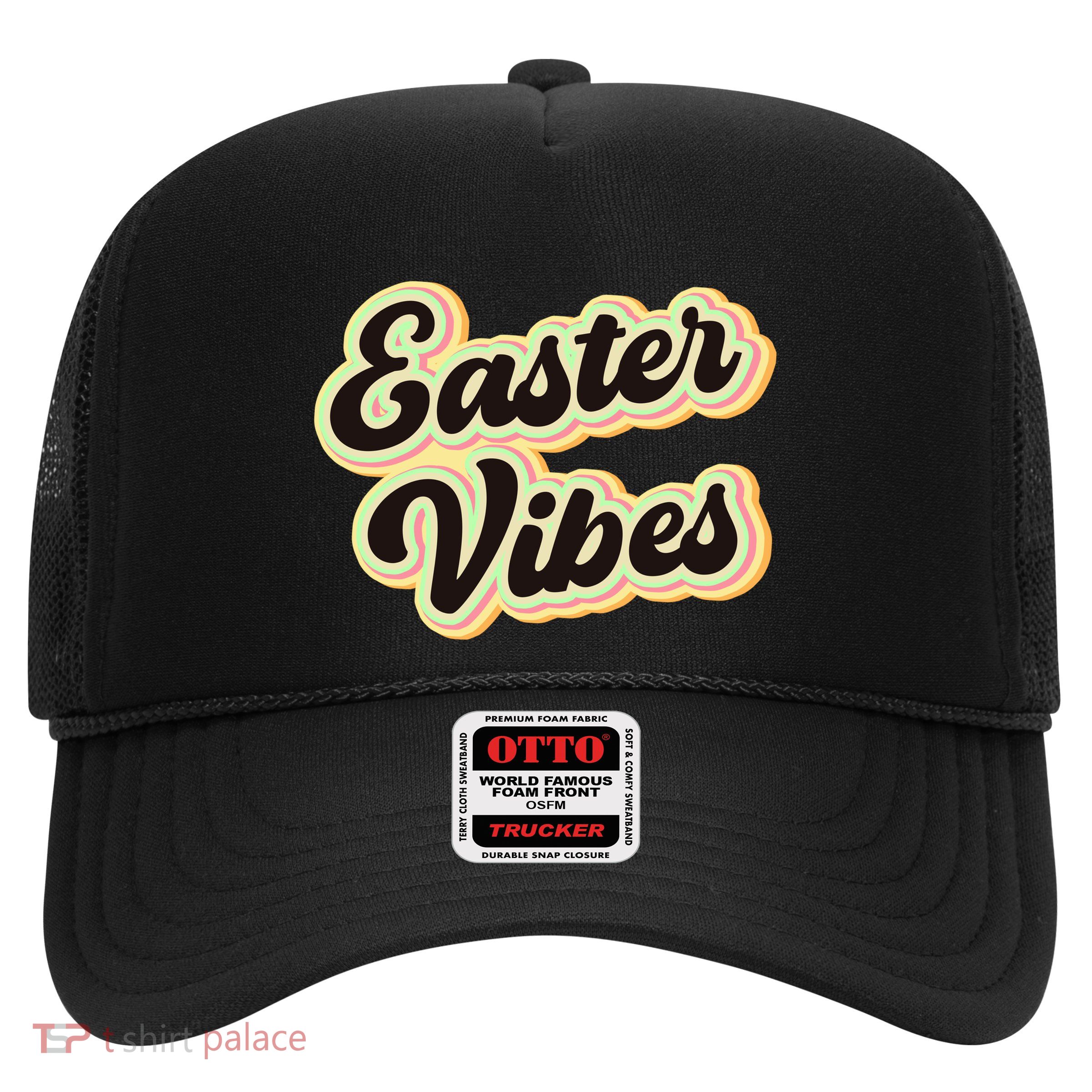 Easter Vibes Easter Mood Party Retro Trucker Hat